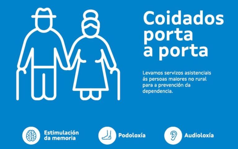 Os “Coidados porta a porta” visitarán Oia o 25, 26 e 29 de maio