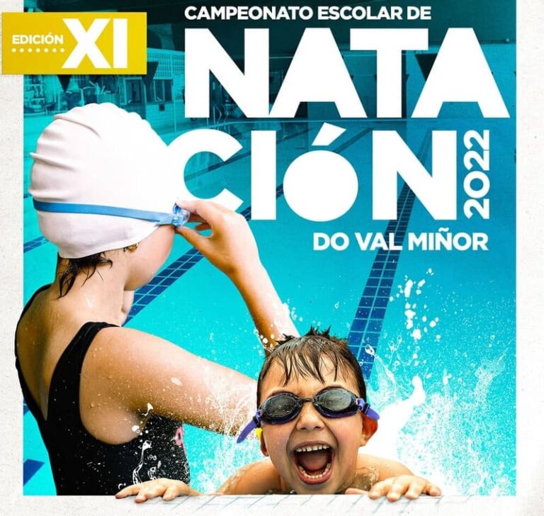 Campionato de Natación Escolar, o domingo na Ramallosa