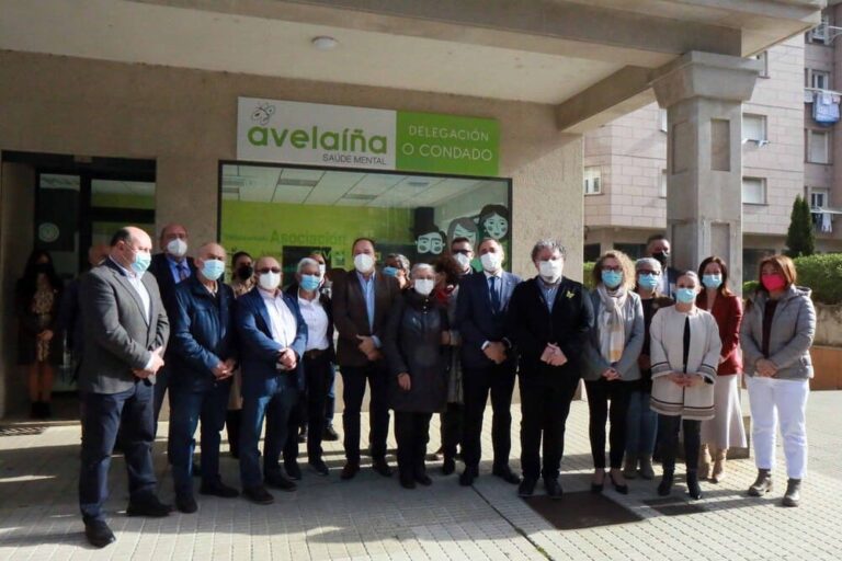 Avelaíña inaugura un novo centro de rehabilitación psicosocial e laboral en Ponteareas