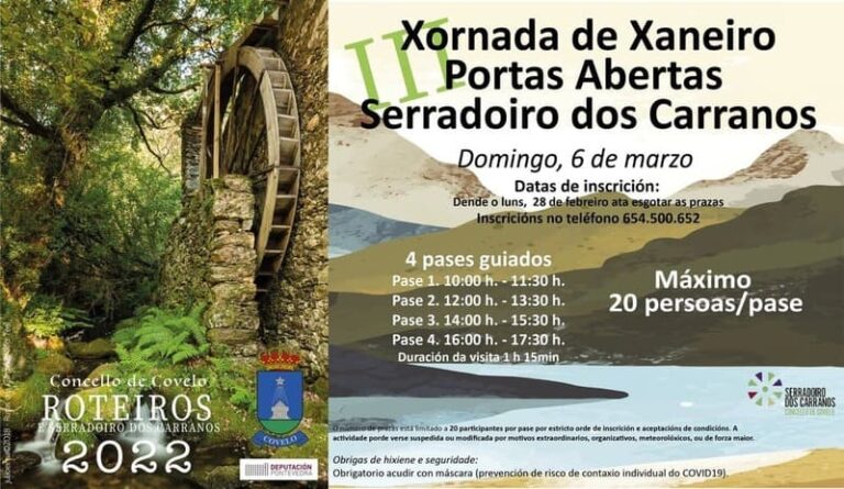 Plan para unha fin de semana completa no concello de Covelo