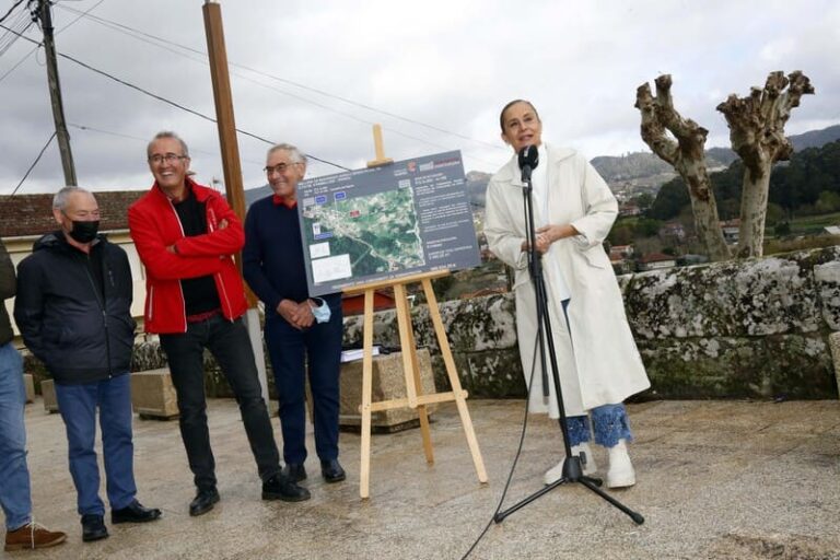 Deputación e Concello de Nigrán abordan a “histórica demanda” da senda peonil en Parada
