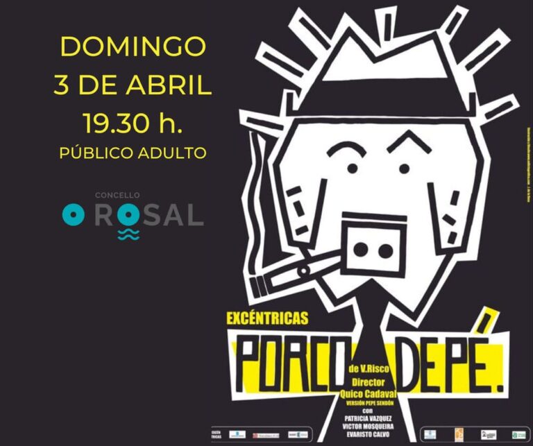 O Rosal revive o universo de Vicente Risco con ‘O porco de pé’