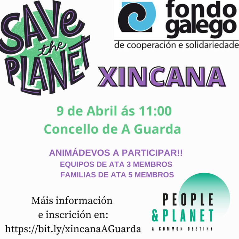 O Consello Climático organiza unha Xincana na Guarda o 9 de abril