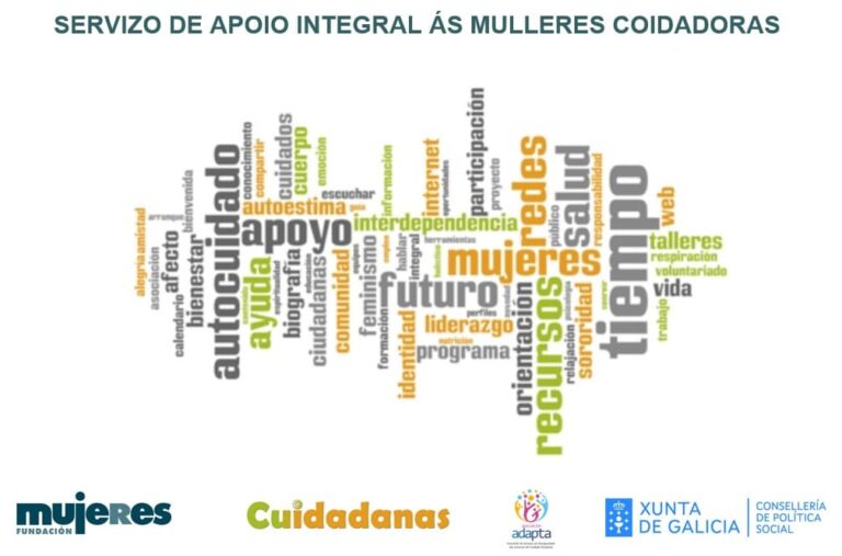 Adapta e a Fundación Mujeres poñen en marcha en Ponteareas dous obradoiros para coidadoras de persoas discapacitadas