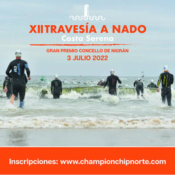 Nigrán abre o prazo de inscrición da  XII edición da Travesía a nado Costa Serena