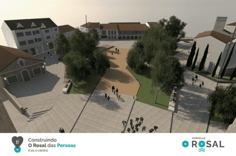 A primavera enche de actividade a Praza do Calvario no Rosal