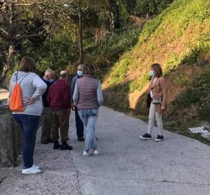 A alcaldesa de Redondela retoma os encontros coa veciñanza nas parroquias que tiveron que ser suspendidos pola pandemia