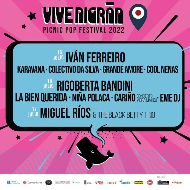 O Festival Vive Nigrán completa o seu cartel