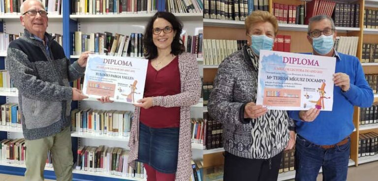 As Bibliotecas de Redondela premian aos seus lectores máis activos no 2021