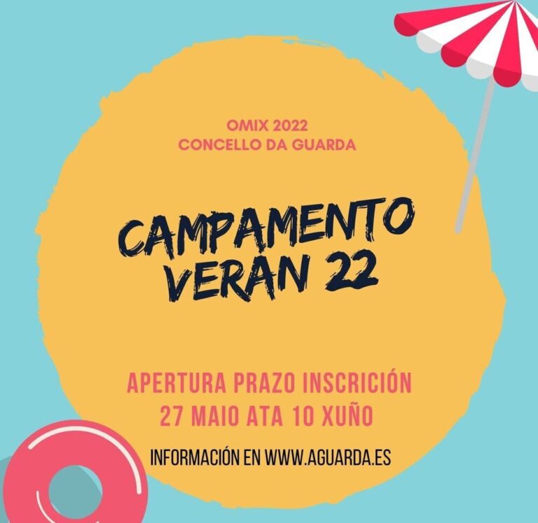 A Guarda abre as inscricións do campamento urbano de verán o vindeiro 27 de maio