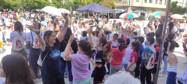 Praza do Seixo énchese de festa coa celebración do Correlingua 2022