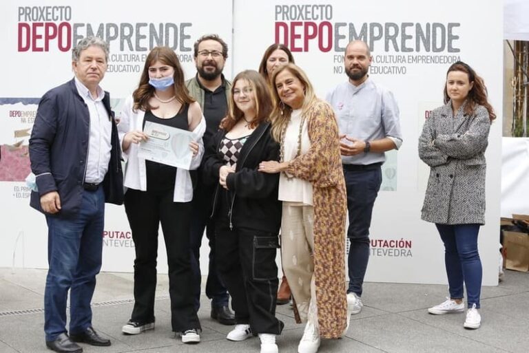 O alumnado da ESO da provincia mostra o seu talento na clausura de “DepoEMPRENDE”