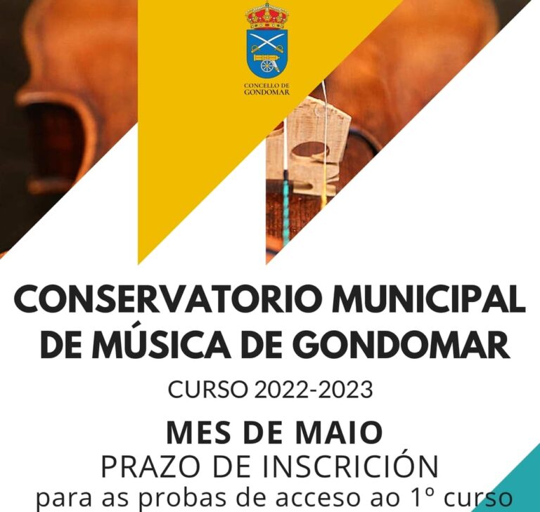 O conservatorio de Gondomar abre o prazo de inscrición para as probas de acceso