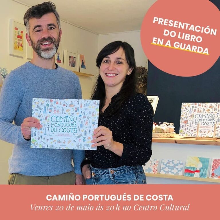 O Centro Cultural da Guarda acolle este venres a presentación do libro “Camiño Portugués da Costa. Busca e atopa no Camiño de Santiago”