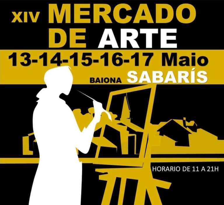 O Mercado de Arte de Sabarís reunirá 65 obras do 13 ao 17 de maio
