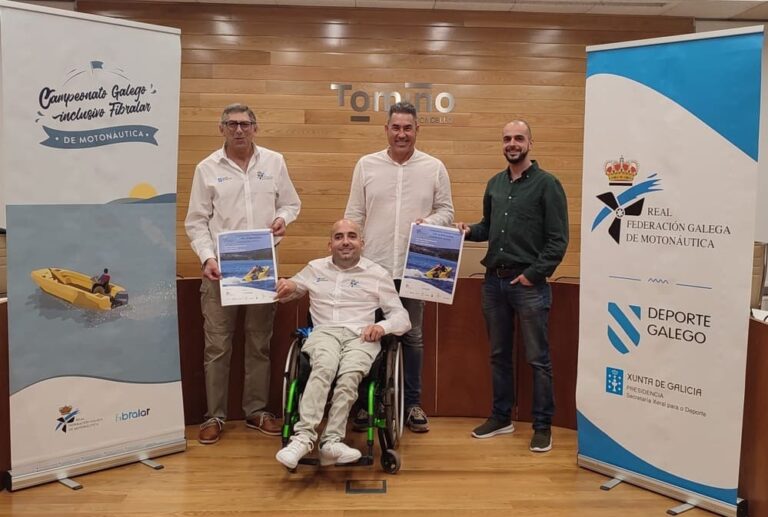 Tomiño acolle o vindeiro sábado a 3ª etapa do VII Campionato Galego Inclusivo Fibralar de Motonáutica