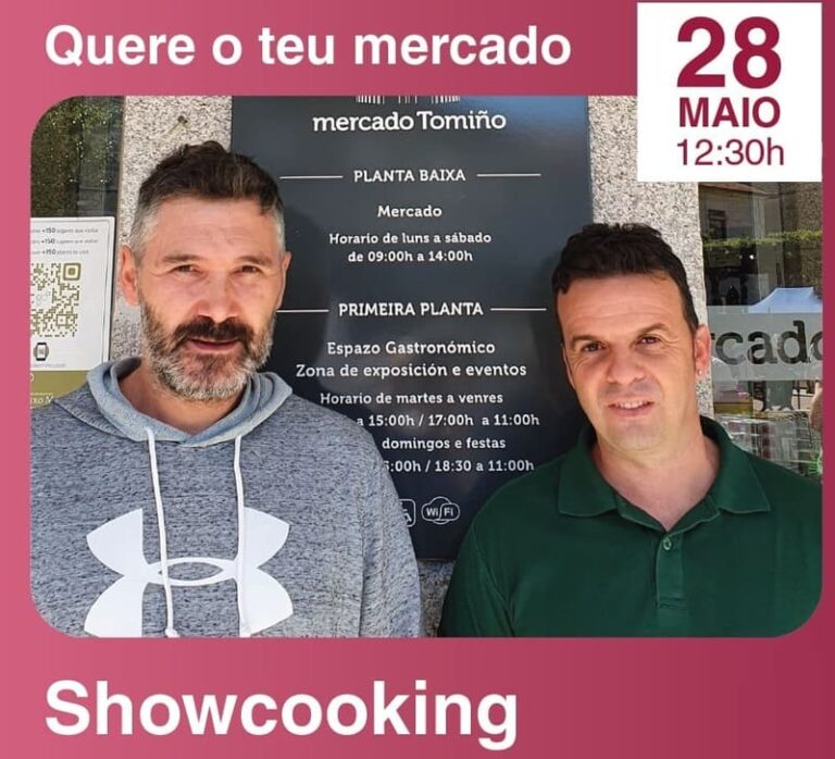 O Concello de Tomiño celebra o Día “Quere o teu Mercado” cun showcooking