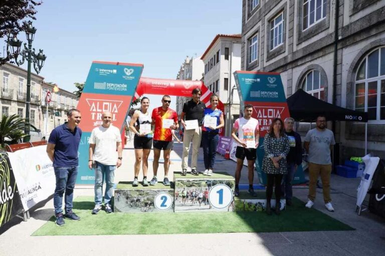 Éxito de participación no Trail do Aloia