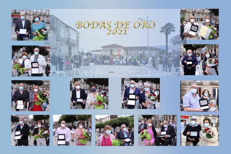 Homenaxe en Arbo aos matrimonios que cumpren as vodas de ouro