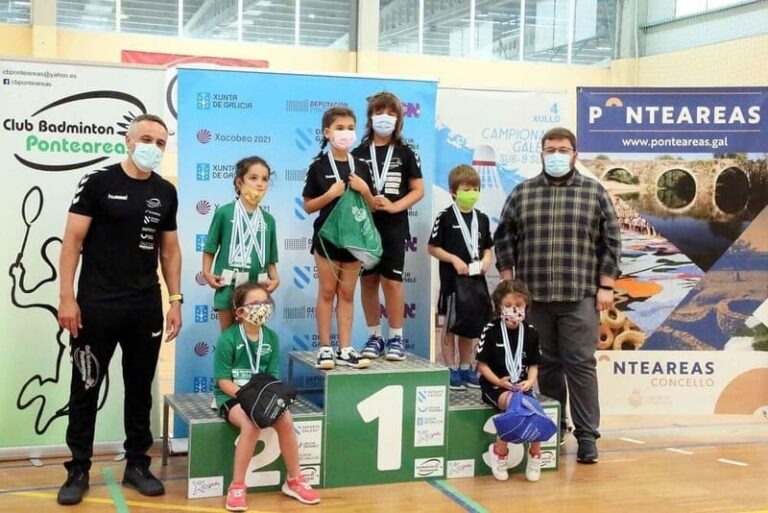 Ponteareas acolle o Campionato Galego de Bádminton sub 9 e sub 19