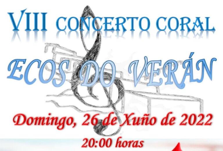 O Rosal acolle o VIII Concerto Coral Ecos do Verán