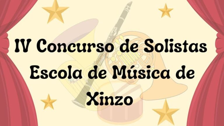 Volve o concurso de solistas da Escola de Música de Xinzo