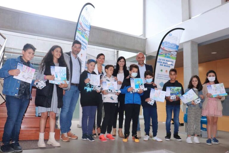 O Consorcio de Augas do Louro entrega os premios do V Concurso de Debuxo
