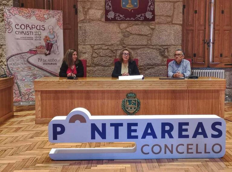 Ponteareas prepara un Corpus 2022 accesible para as persoas con discapacidade visual