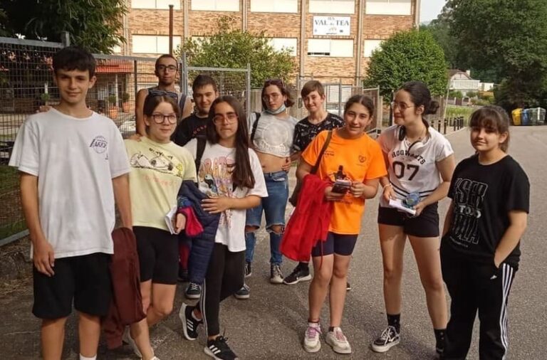 Once mozos de Ponteareas participan no encontro autonómico de correspondentes xuvenís