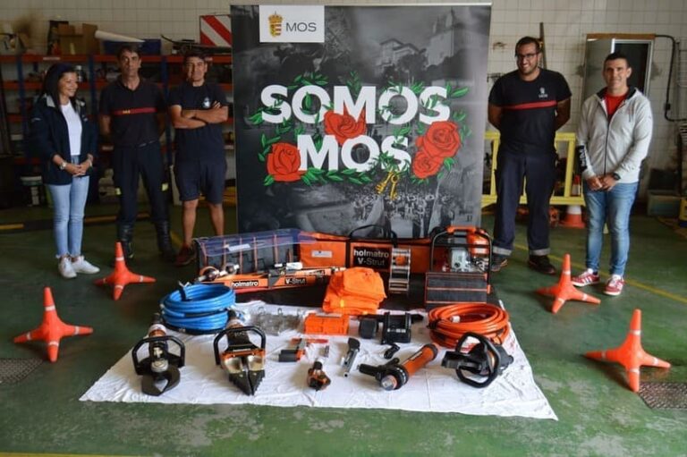 Novo equipo de excarceración para o Servizo de Emerxencias de Mos