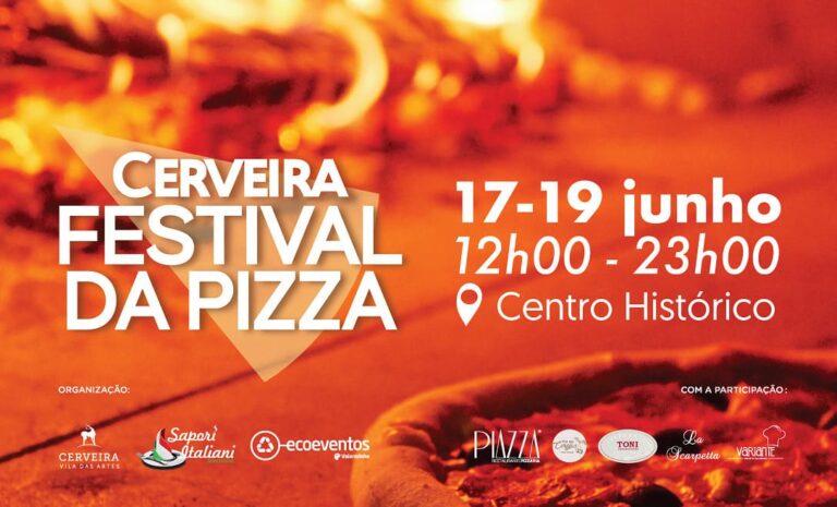 Chega a Cerveira o Festival da Pizza