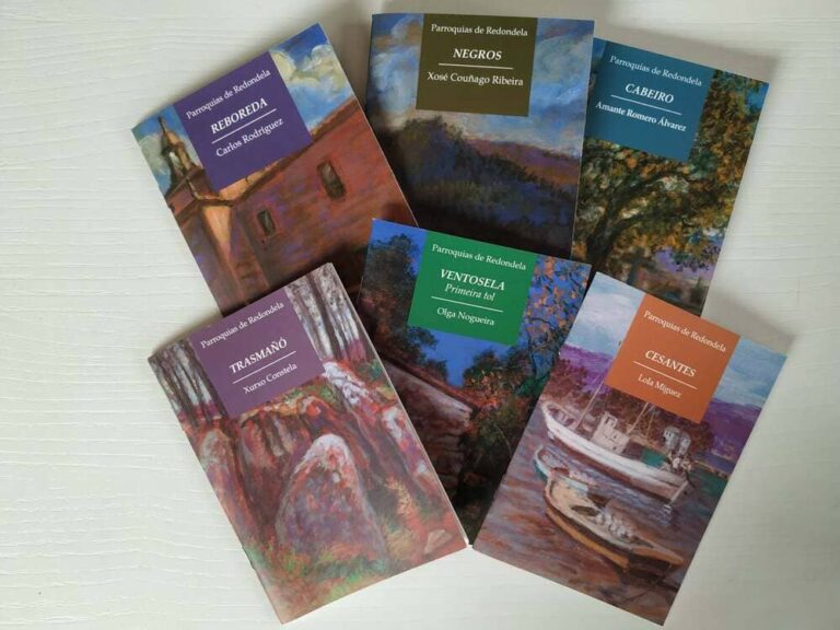 Os seis libros sobre as parroquias de Redondela pódense descargar, gratuitamente, dende a web do Concello