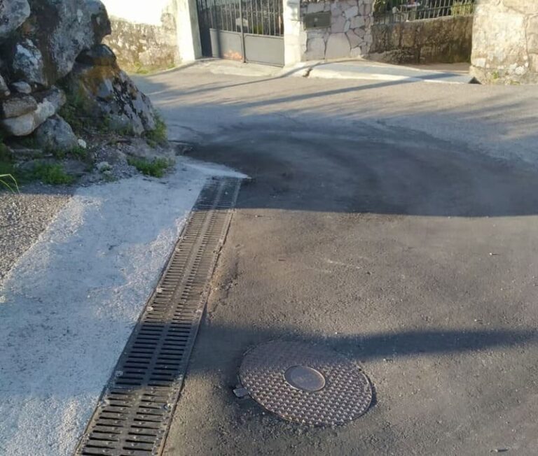 Baiona mellora a recollida de augas pluviais e a accesibilidade no Camiño Gatañal en Eidos