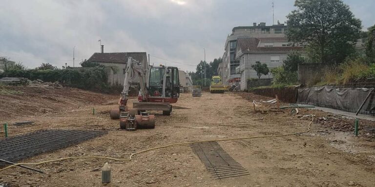 O Concello de Salvaterra incia as obras de urbanización da rúa Galicia