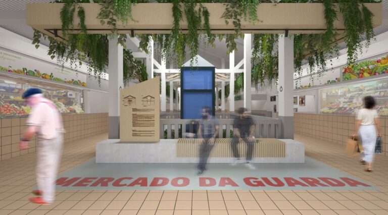 Preséntase o proxecto de reforma estética da Praza de Abastos da Guarda