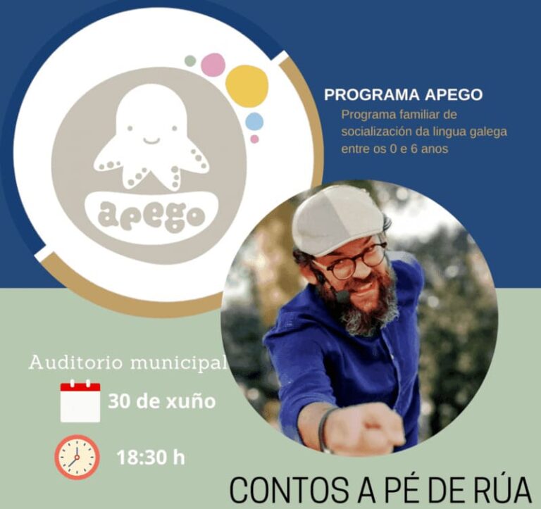 ‘Contos a pé de rúa’ para unha tarde de descubrimentos en lingua galega co programa Apego