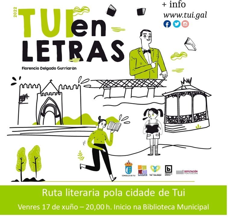 Este venres ruta literaria pola cidade de Tui