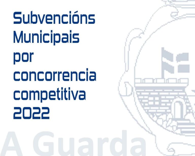 A Guarda convoca as subvencións por concorrencia competitiva para actividades sociais, culturais e deportivas