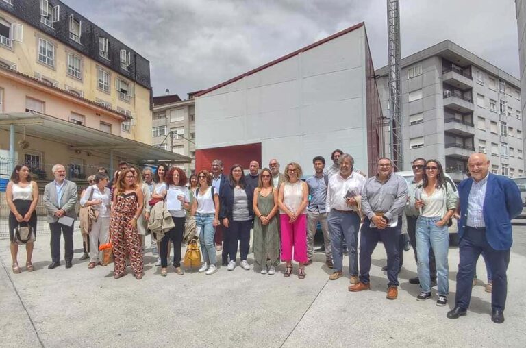 Concellos galegos e portugueses do Eixo Atlántico interésanse pola caldeira de biomasa de Ponteareas