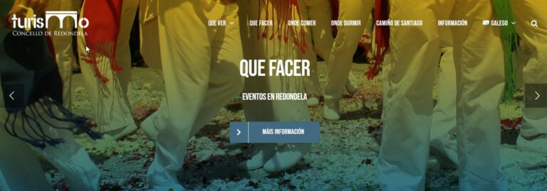 Redondela ultima a posta en marcha da nova páxina web de turismo