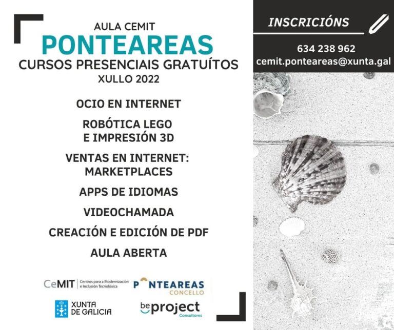 A aula CeMIT de Ponteareas prepara un mes de xullo centrado no lecer, a robótica, as vendas ou os idiomas