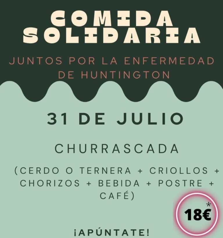 Camos acollerá unha comida solidaria de presentación da asociación Huntington Galicia