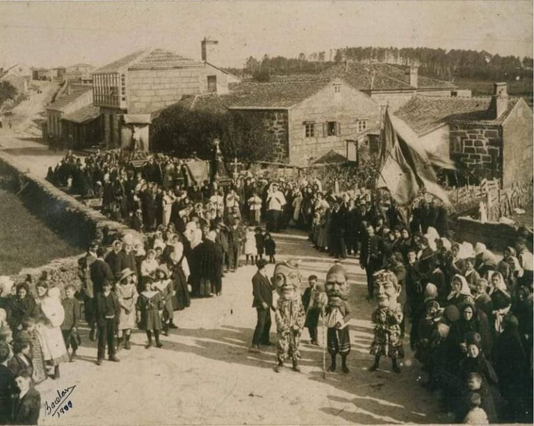 A Cañiza celebra a festividade do Cristo da Agonía