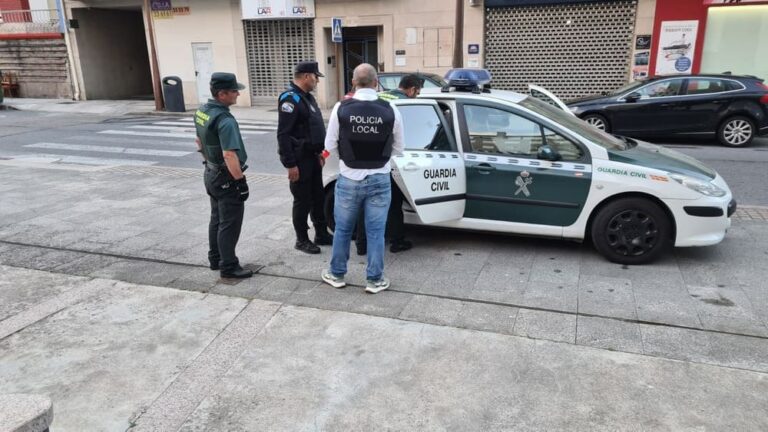 A fin de semana sáldase con catro detidos no Porriño