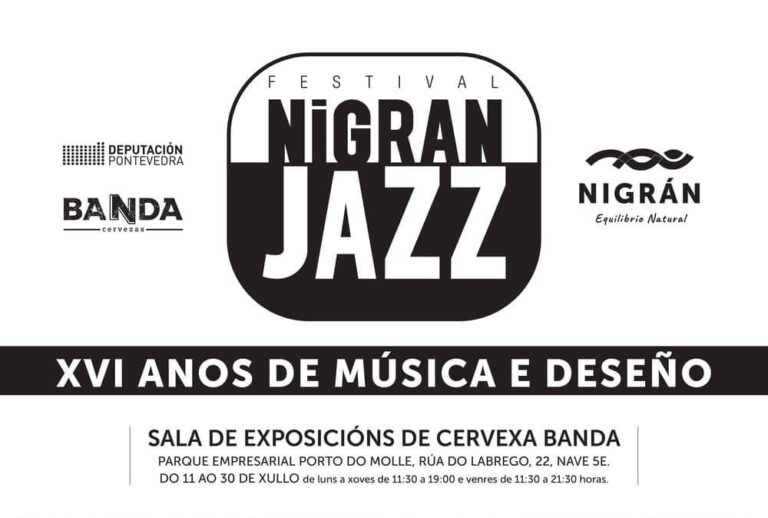 Nigrán ofrece en Porto do Molle a mostra ‘Nigranjazz – XVI Anos de Música e Deseño’