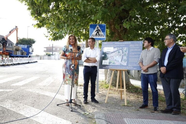 O núcleo central de Ribadelouro en Tui prepárase para un cambio coas obras da Deputación