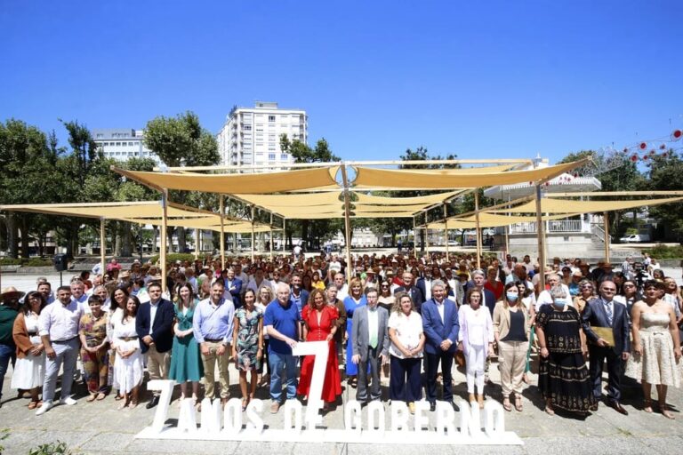 A Deputación celebra os sete anos de mandato para unha provincia “transformada en referente do Estado”