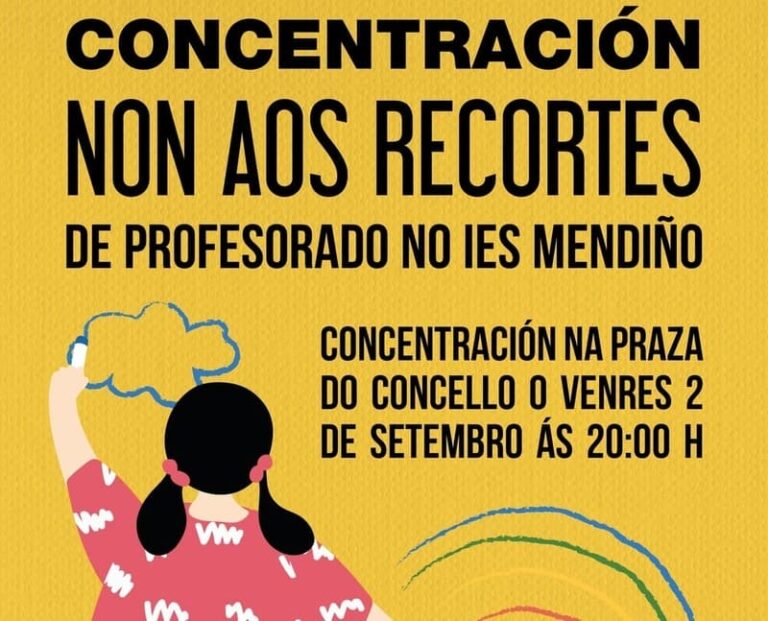 O Goberno local convoca unha concentración en contra dos recortes no ensino público