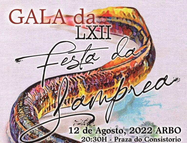 Arbo celebra un ano más a Gala da Lamprea