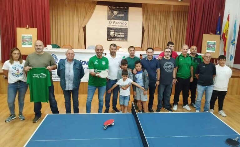 O Porriño reunirá a 200 deportistas no II Torneo Internacional de Tenis de Mesa
